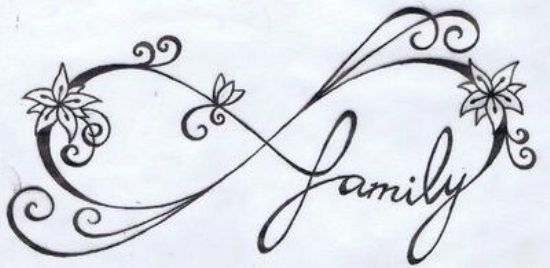 Infinity -perheen tatuointi