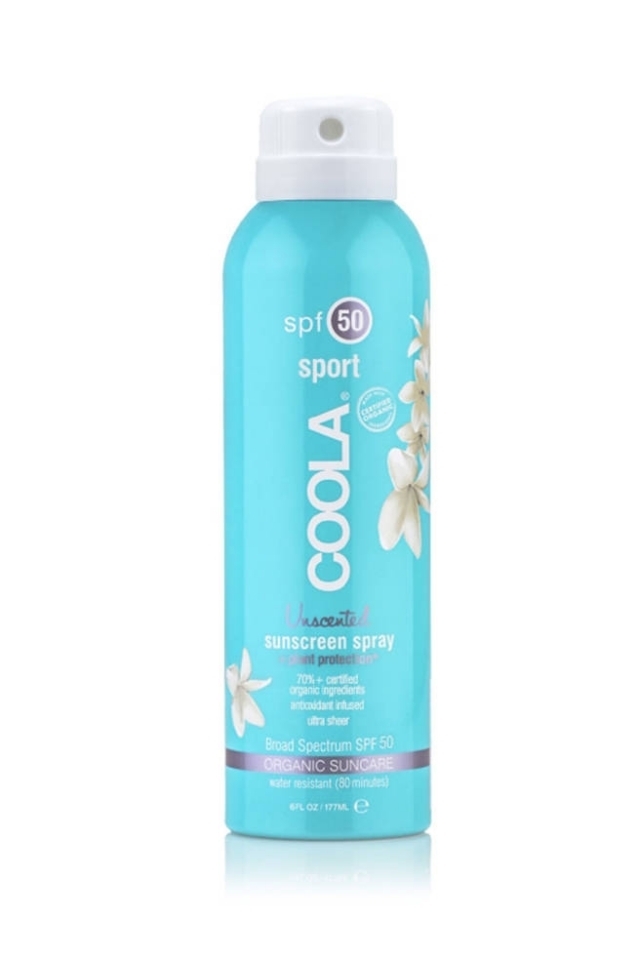 Miljövänlig-solskyddsmedel-produkt-COOLA-SPF-spray-UV-skydd