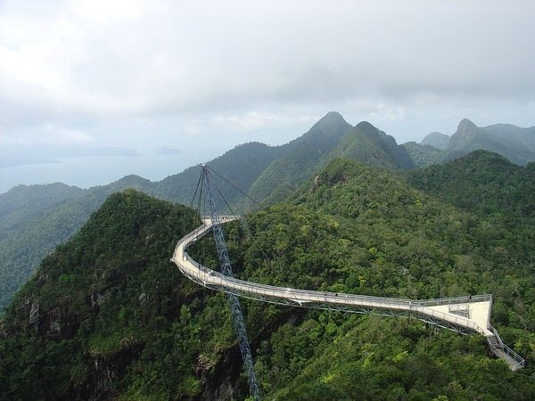 de vackraste broarna i världen Langkawi Sky Malaysia