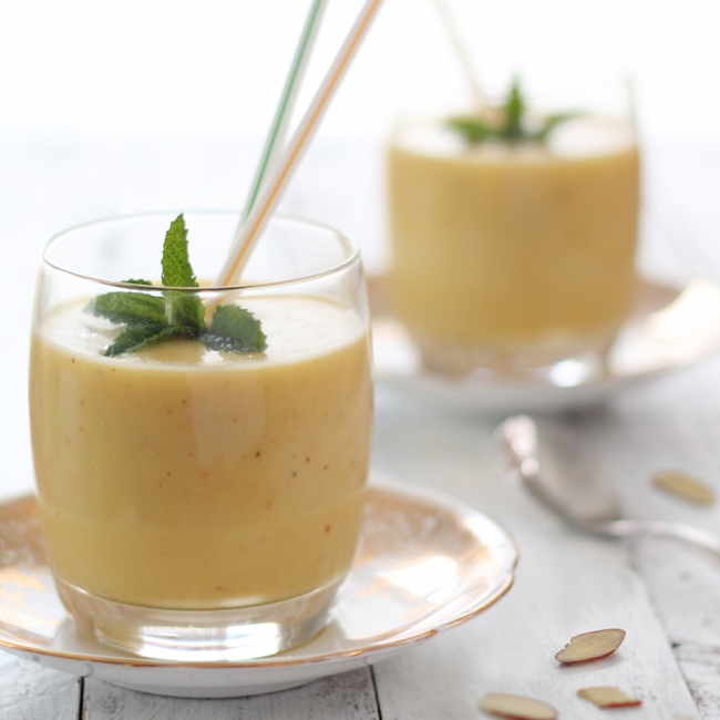 Mango banan smoothie recept detox