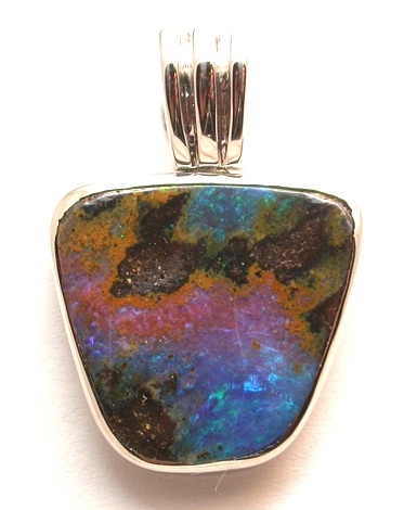 Boulder opal Κρεμαστό Birthstone