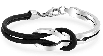 Half n Half Cuff -rannekoru miehille
