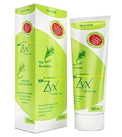 Jaikaran Herbals Zyx Anti -Hair Fall Cream -geeli