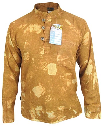 Acid wash Golden Shirt για άνδρες