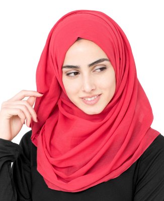 Κόκκινο στυλ Hijab