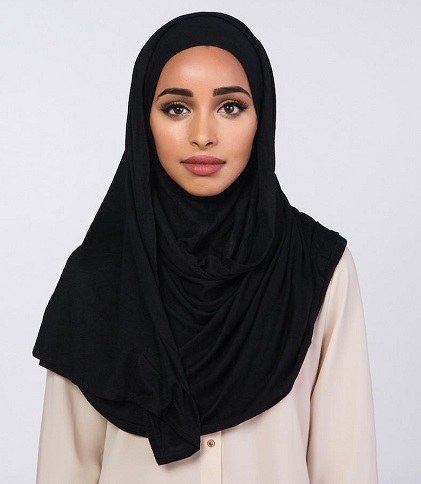 Μαύρο στυλ Hijab