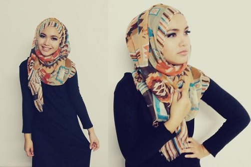 Μακρύ στυλ Hijab