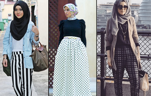 Δυτικό στυλ Hijab