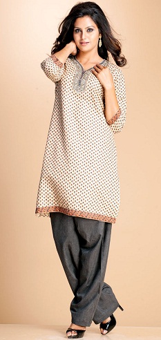 Simple Plus Size Salwar Suits Design