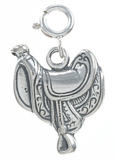 Sterling Silver Horse Charm riipus