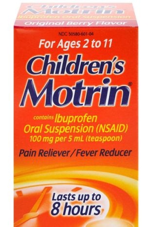 Children´s Motrin Medicine For Fever