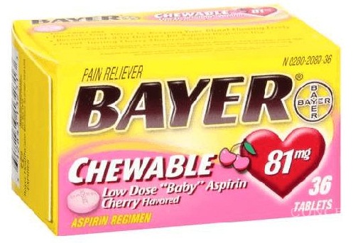 Μασώμενη ασπιρίνη Bayer Midcine για παιδικό πυρετό