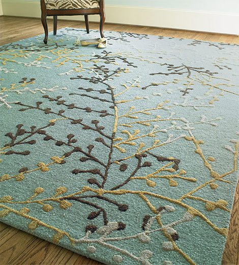 Karastan matta florat mönster modern design