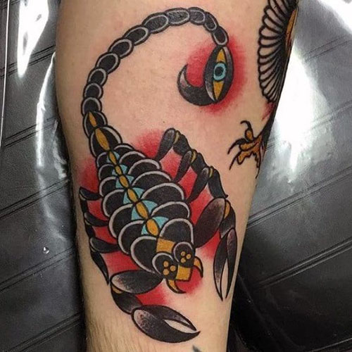 Parhaat Scorpion -tatuointimallit kuvilla 1