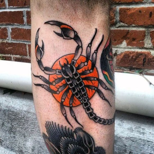 Parhaat Scorpion -tatuointimallit kuvilla 6