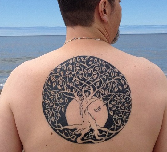 Δροσερά τατουάζ Celtic Tree