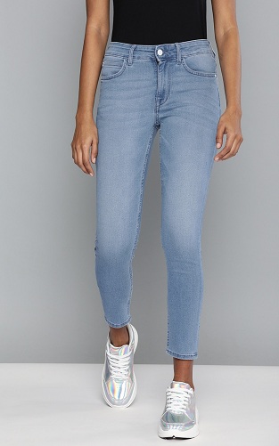 Lee High Waisted Skinny Jeans