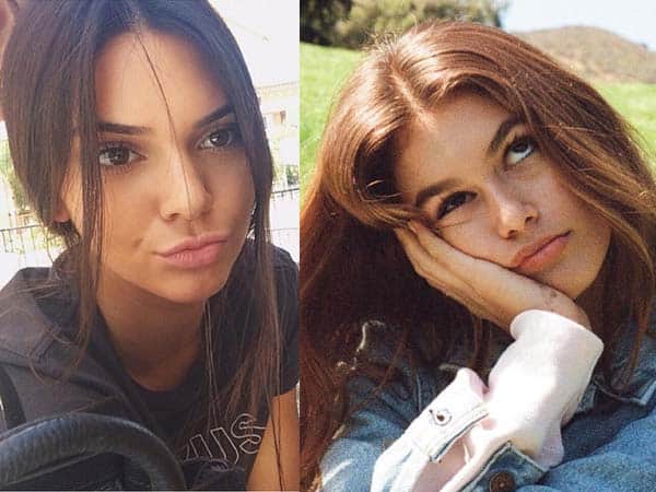 Kendall Jenner ilman meikkiä 7