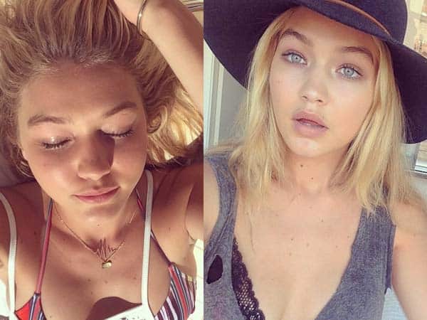 Gigi Hadid χωρίς μακιγιάζ 6