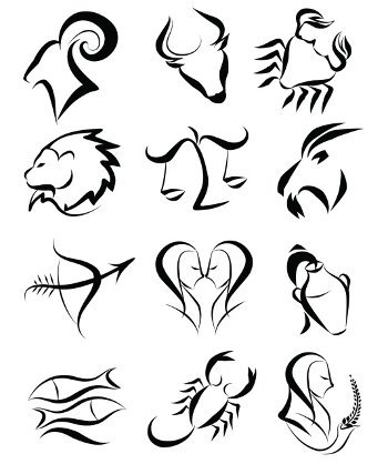 Ainutlaatuiset astrologiset tatuointimallit
