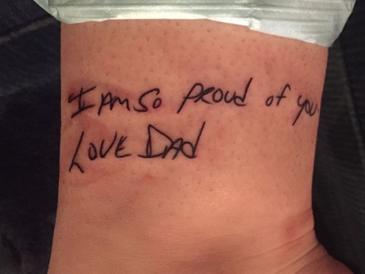 Emotional Message Tattoo -mallit
