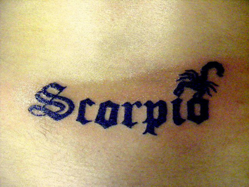 Skorpionin tatuointi