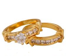 Διαμαντένια χρυσά δαχτυλίδια για ζευγάρια