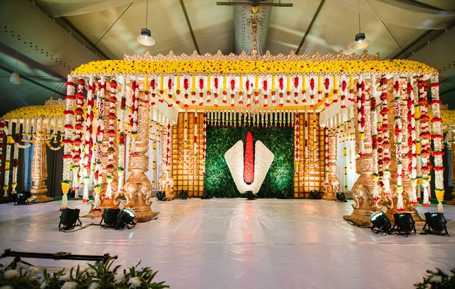 Ιδέες διακόσμησης ινδικής αίθουσας δεξίωσης γάμου