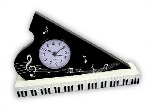Μουσικό ρολόι με μεγάλο πιάνο