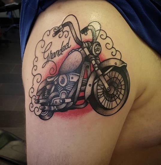 Pyöräilijän tatuointimallit 1
