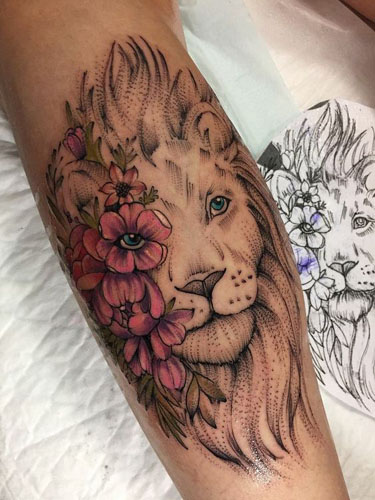 Parhaat leijonan tatuointimallit