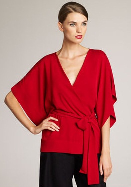 Μια κόκκινη κορυφή Kimono
