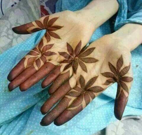 Shaded Palm Mehndi