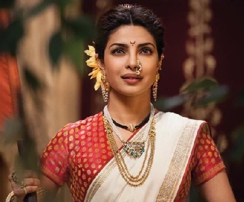 Priyanka Chopra Saree Bajirao Mastanissa