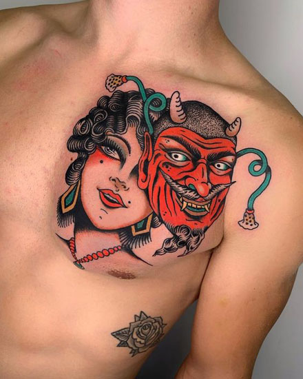 Σχέδια τατουάζ Devil