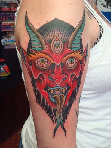 Σχέδιο τατουάζ Devil Tongue