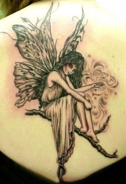 Tribal Fairy Tattoo Design