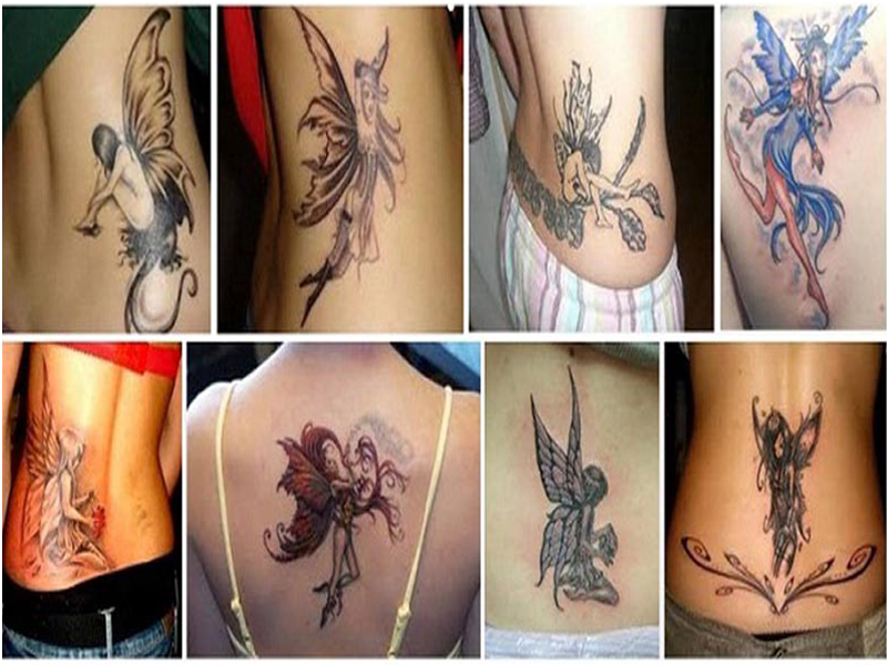 Fairy Tattoo -mallit nimillä ja merkityksillä