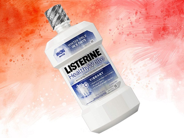 Listerine Whitening Anticavity suun huuhtelu