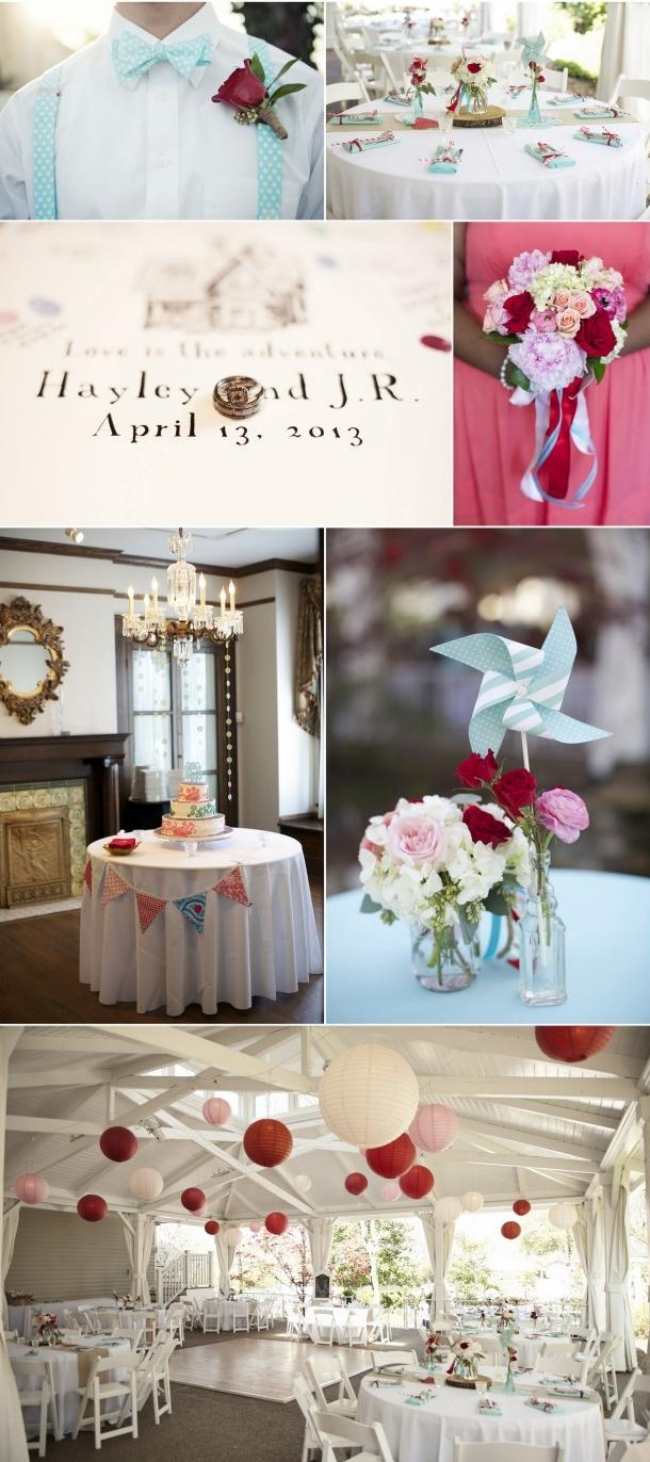 Vår-bröllop-romantisk-dekoration-med-färska-blommor-idéer