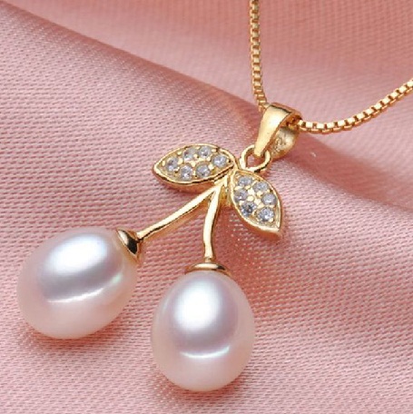 Απλή Designer Pearl Pendant Chain