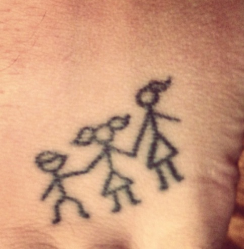 Οικογενειακά τατουάζ αδελφών
