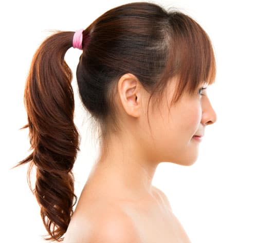 Innocent Ponytail with Bang