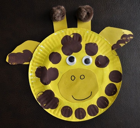 Animal Plate Crafts lapsille