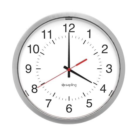 Βούρτσα αλουμινίου αναλογικό ρολόι