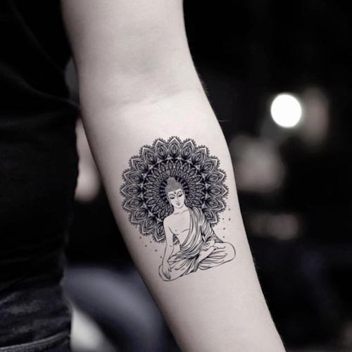 Καλύτερα σχέδια τατουάζ Buddha 3