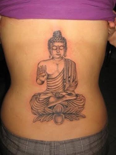 Καλύτερα σχέδια τατουάζ Buddha 7