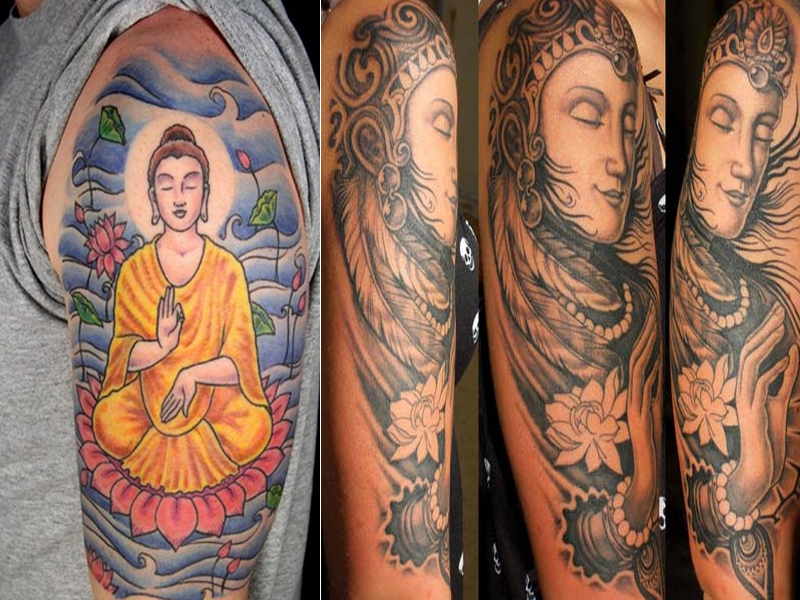 σχέδια τατουάζ του Βούδα