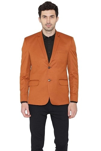 Κλασικό στυλ Orange Blazer