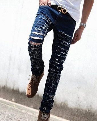 Σχεδιαστής Ripped Jeans for Men
